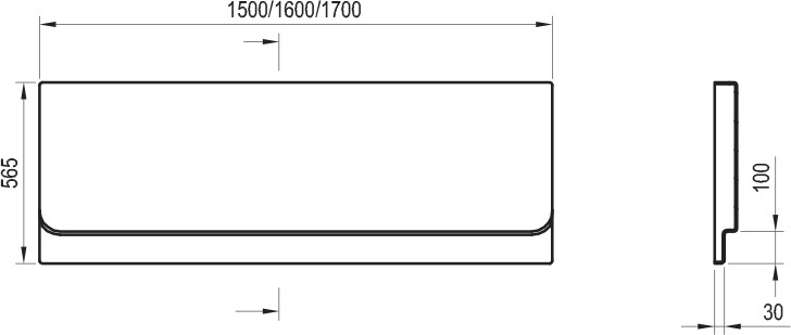 Panneau frontal Chrome A 150