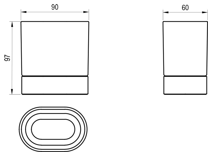 Gobelet à dents Chrome II