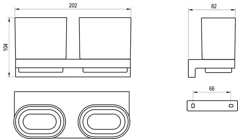 Gobelet à Dentsmi Chrome II