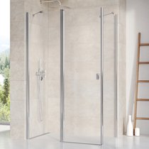 Cabine de douche Chrome CRV2+CPS