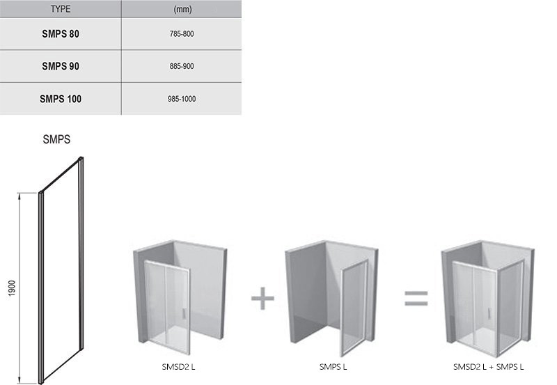 Cloison fixe SmartLine SMPS