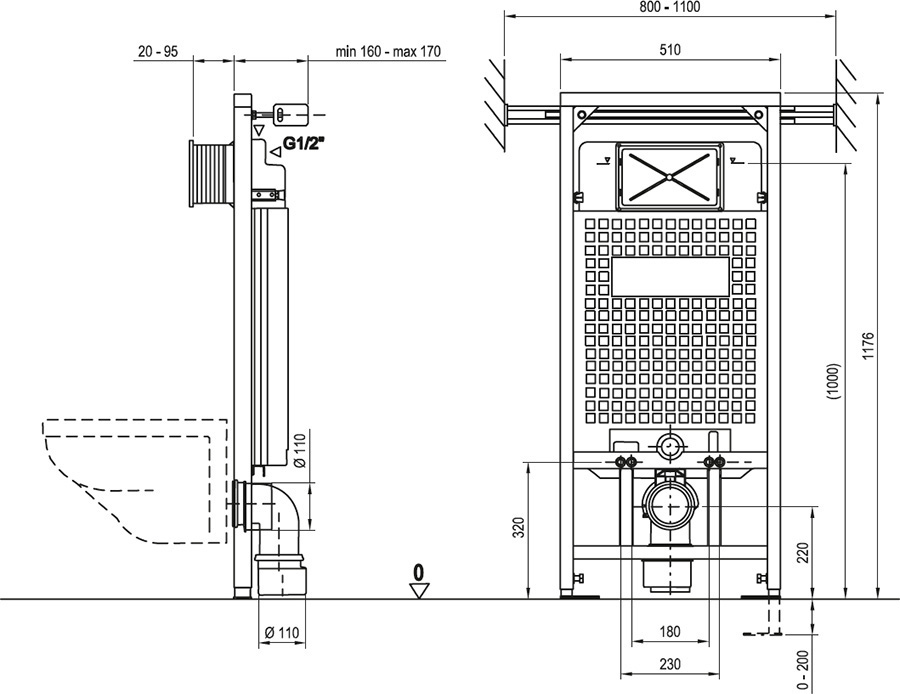 Support pour module G